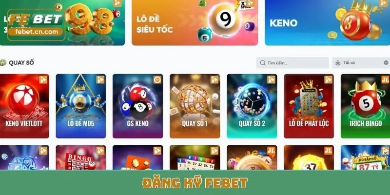 đăng ký febet