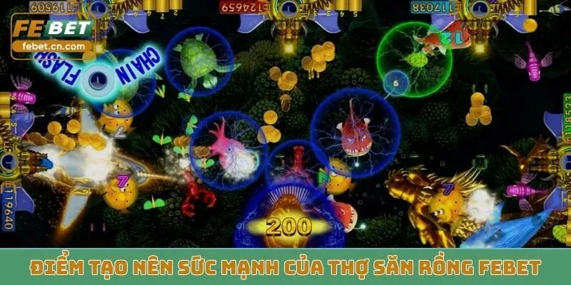 Điểm tạo nên sức mạnh của Thợ Săn Rồng Febet