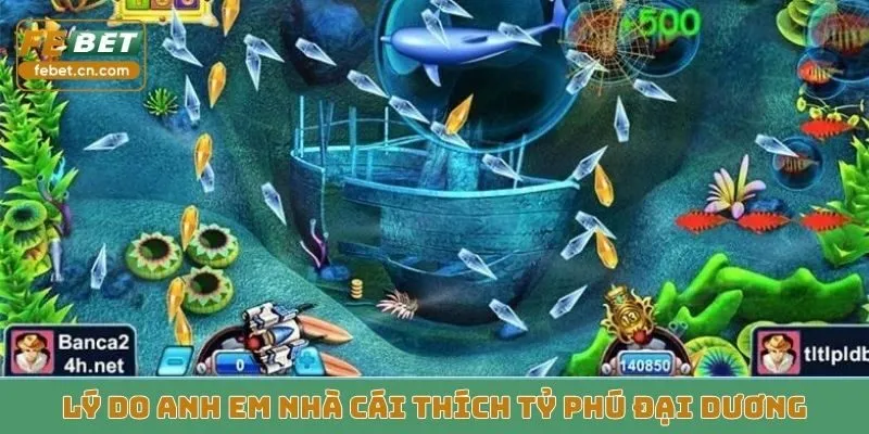 Lý do anh em nhà cái thích Tỷ Phú Đại Dương